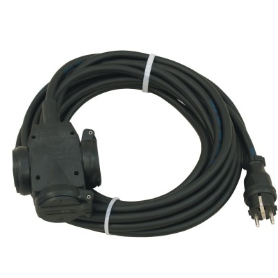 PSSO Extension 3x2.5 15m 3-fold bk