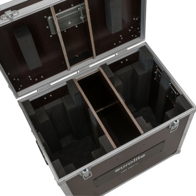 ROADINGER Flightcase 2x LED TMH-41