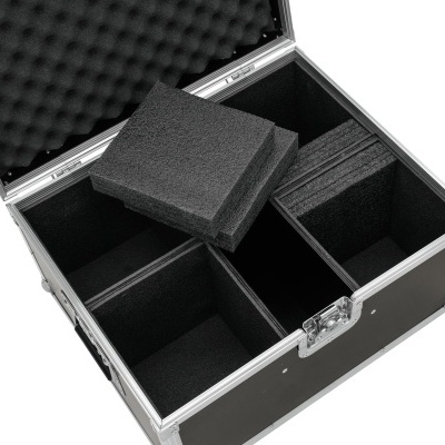ROADINGER Flightcase 4x AKKU UP-4 Entry/IP UP-4 Entry