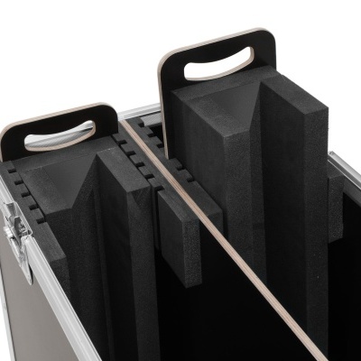 ROADINGER Flightcase 2x LCD ZL70