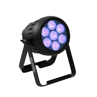 EUROLITE LED IP PAR 7x10W RGBL spot