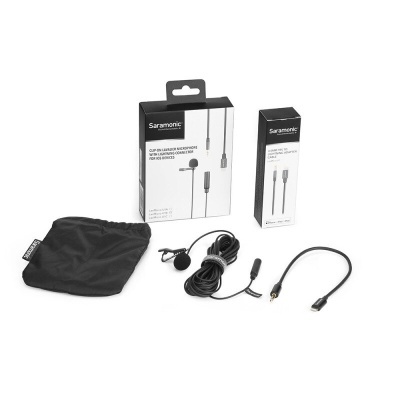 Saramonic LavMicro U1B - Lavalier microphone for Lightning iOS device (6 m cable)