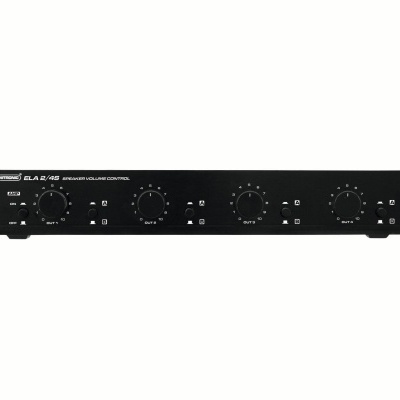 Amplificador de controlo de colunas Wharfedale Pro SA 82/4S preto com botões