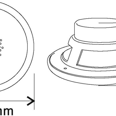 OMNITRONIC WF-6 Flush-Mount Speaker