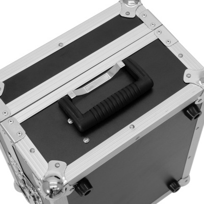 ROADINGER Flightcase EC-4AC 4x AKKU Flat Light Series