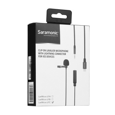 Saramonic LavMicro U1C - Dual lavalier microphone for Lightning iOS device