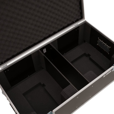 ROADINGER Flightcase 2x LED THA-150F Theater-Spot