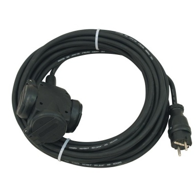 PSSO Extension 3x1.5 10m 3-fold bk