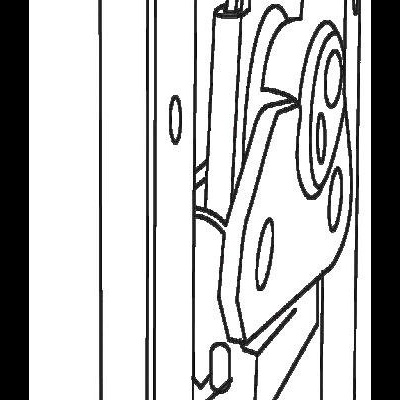 ROADINGER Butterfly Lock Large in Dish