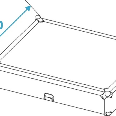 ROADINGER Mixer Case Road MCR-10 sloping, bk