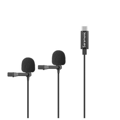 Saramonic LavMicro U3C - Dual lavalier microphone for USB-C device