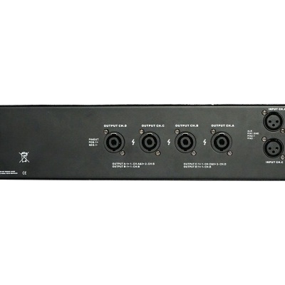 D class high performance 4 channels amplifier D2004