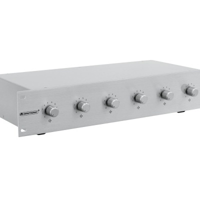 OMNITRONIC PA 6-zone stereo vol cont10W sil