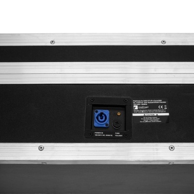 ROADINGER Flightcase 8x AKKU IP UP-4 QuickDMX with charging function