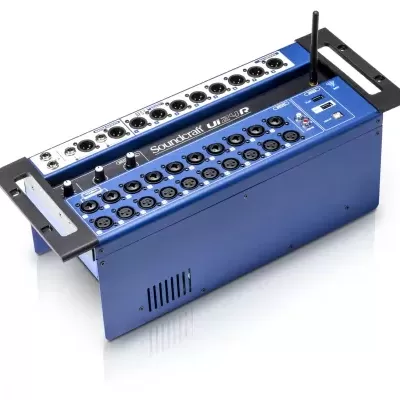 Soundcraft Ui24R Digital Mixer/USB Multi-Track Recorder With Wireless Control