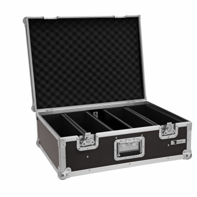 ROADINGER Flightcase 4x LED CBB-4