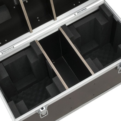 ROADINGER Flightcase 2x LED TMH-17