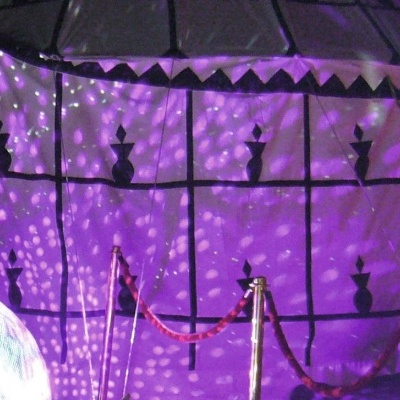 EUROLITE Half Mirror Ball 20cm motorized