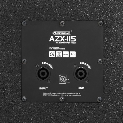 OMNITRONIC AZX-115 PA Subwoofer 400W