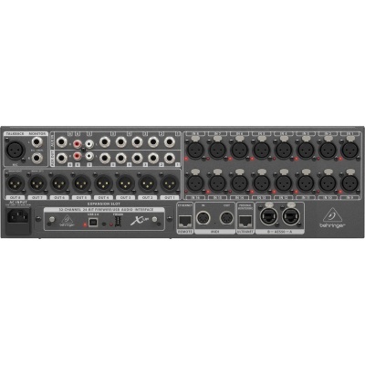 Behringer X32 Rack 40-Input 25-Bus Digital Rack Mixer with 16 Programmable MIDAS Preamps, USB Audio Interface and iPad/iPhone Remote Control