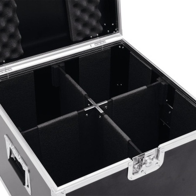 ROADINGER Flightcase 4x PAR-56 Spot long