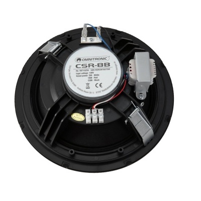 OMNITRONIC CSR-8B Ceiling Speaker black