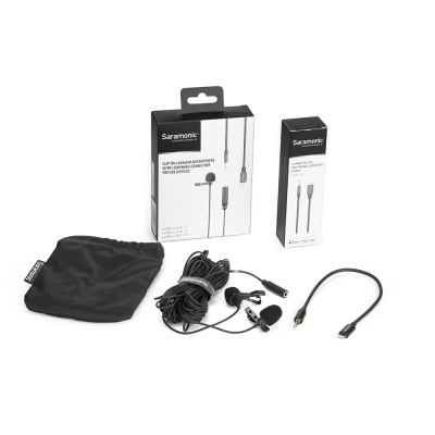 Saramonic LavMicro U1C - Dual lavalier microphone for Lightning iOS device