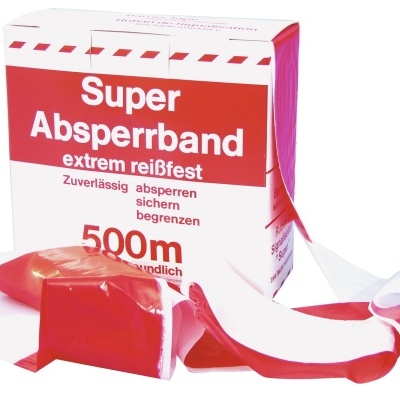 ACCESSORY Barrier Tape red/white 500mx80mm