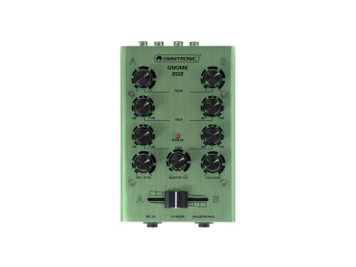 OMNITRONIC GNOME-202 Mini Mixer green