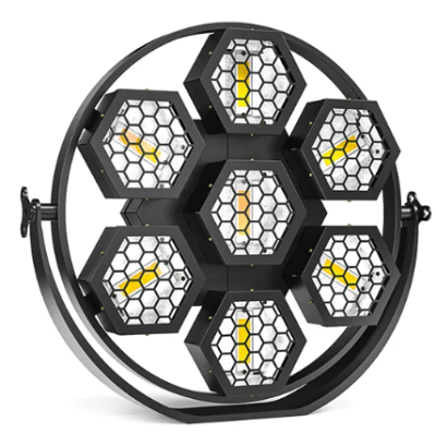 200W RGB LED Retro Lights COB LED Retro Flash Light DMX512