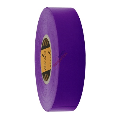 PVC Insulation Tape 592 purple - Tough tear proof LD-PVC foil tape, 19 mm, purple