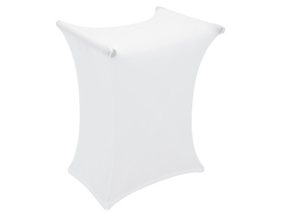 EUROPALMS Cover for Keyboard Stand white