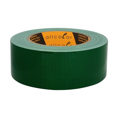 Stone Tape 405 dark green - Waterproof PE-coated cloth tape, dark green 50 mm