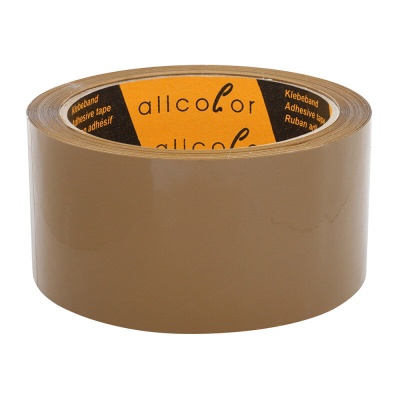 Packaging Tape Polypropylene 810 brown - Extremely hard-wearing PP foil tape, waterproof, brown 48 mm