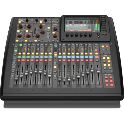 Behringer X32 Compact 40-Input 25-Bus Digital Mixing Console with 16 Programmable Midas Preamps, 17 Motorized Faders