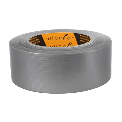 Stone Tape 405 silver - Waterproof PE-coated cloth tape, silver 50 mm