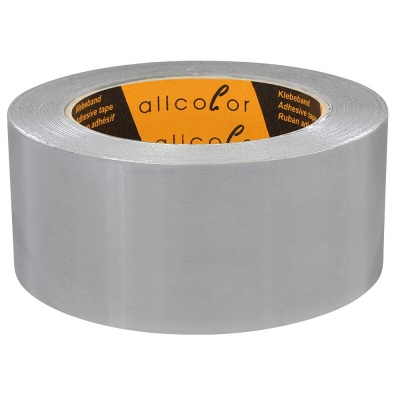 Aluminium Tape 910-50 - Pure aluminium foil tape, high adhesive power, good ageing resistance, 50 mm