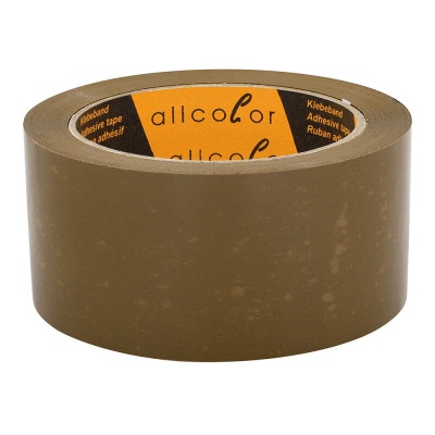 Packaging Tape PVC 820 brown - Smooth, tear proof HD-PVC-foil tape, waterproof, brown 48 mm