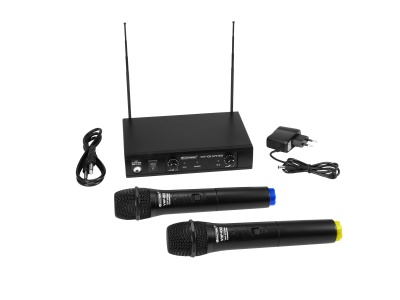 OMNITRONIC VHF-102 Wireless Mic System 214.35/201.60MHz