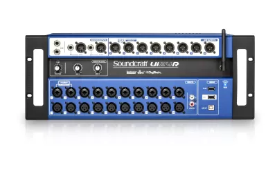 Soundcraft Ui24R Digital Mixer/USB Multi-Track Recorder With Wireless Control