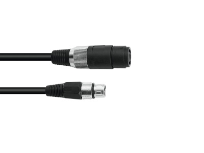OMNITRONIC Adaptercable Speaker(F)/XLR(F) 1m bk