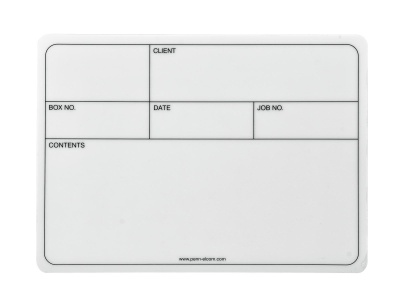 ACCESSORY Label Self adhesive 130x85mm
