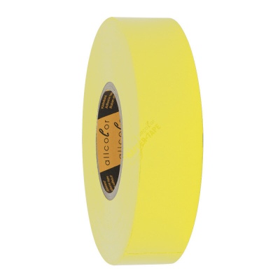 PVC Insulation Tape 592 yellow - Tough tear proof LD-PVC foil tape, yellow 19 mm