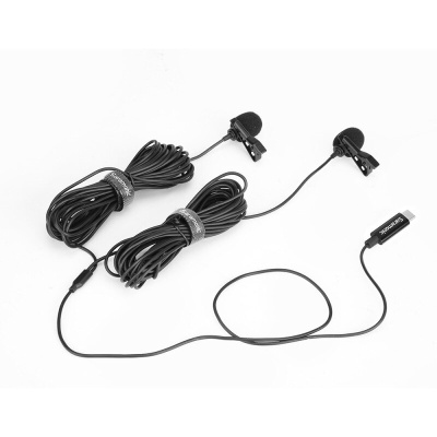 Saramonic LavMicro U3C - Dual lavalier microphone for USB-C device