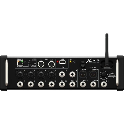 Behringer X Air XR12 12-Input Digital Mixer with 4 Programmable MIDAS Preamps for iPad/Android Tablets