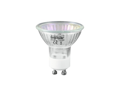 OMNILUX GU-10 230V/50W 1500h 25° blue