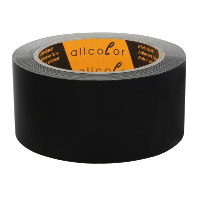 Blacktak 990 - Flexible pliable aluminium foil tape, matt surface, 50 mm