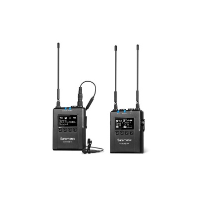 Saramonic UwMic9S Kit1 - Wireless lavalier microphone system &#40;UHF&#41;, TX9S transmitter + RX9S receiver