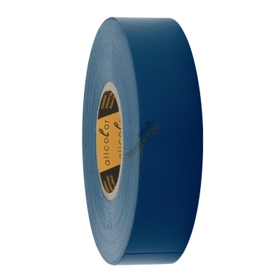 PVC Insulation Tape 592 dark blue - Tough tear proof LD-PVC foil tape, dark blue 19 mm