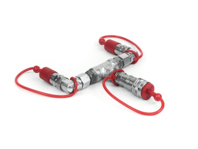 TCM FX CO2 Splitter (2 CO2 Jets to 1 CO2 Bottle)